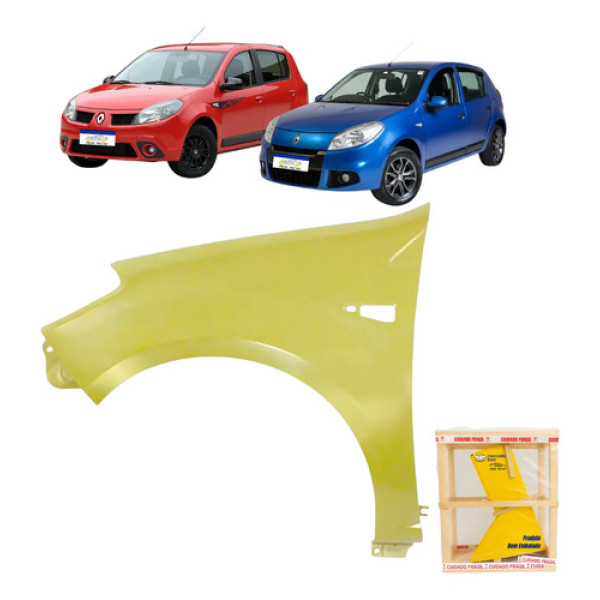 Paralama Sandero 2007 2008 2009 2010 2011 12 13 2014 Novo Le