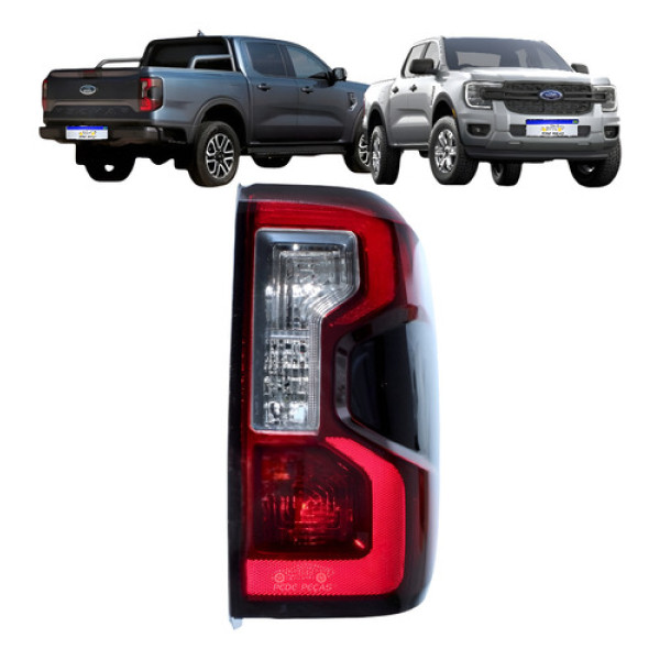 Lanterna Ford Ranger Limited 2024 2025 26 Full Led Direito Direito/passageiro Fumê