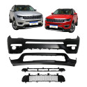 Kit Parachoque Jeep Compass 2017 A 2021 Flex C/spoiler Grade
