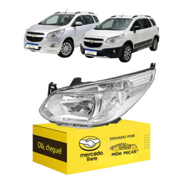 Farol Chevrolet Spin...