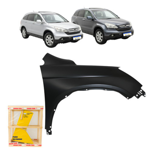 Paralama Honda Crv 2007 2008 2009 2010 2011 Novo L.d