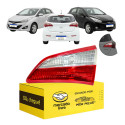 Lanterna Tampa Hb20 2012 A 2019 Hb20x 2013 A 2015 Ld Direito/passageiro Vermelho