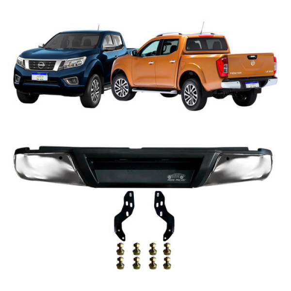 Parachoque Traseiro Nissan Frontier 2017 2018 A 2022 Novo