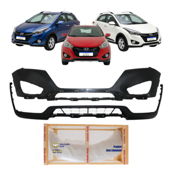 Kit Parachoque Hb20x 2012 2013 2014 2015 Original Novo Preto