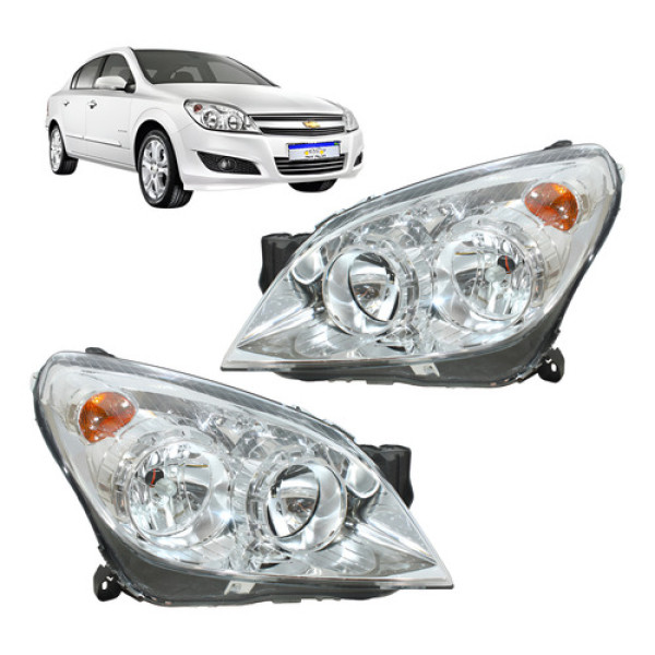 Farol Chevrolet Vectra 2009 2010 2011 Novo 