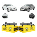 Par Farol Milha Daylight Renault Fluence 2015 2016 2017 2018 Cristal