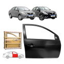 Porta Dianteira Versa 2011 A 2020 S Sl Sv Novo Ld Dianteira Direito Preto