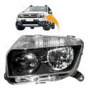 Farol Renault Duster 2012 2013 2014 2015 Mascara Negra Le