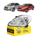 Farol Nissan Versa 2011 2012 2013 2014 S Sl S Esquerdo Esquerdo/motorista