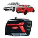 Lanterna Direita Volkswagen Polo 2024 2025 2026 Nova Direito/passageiro Preto