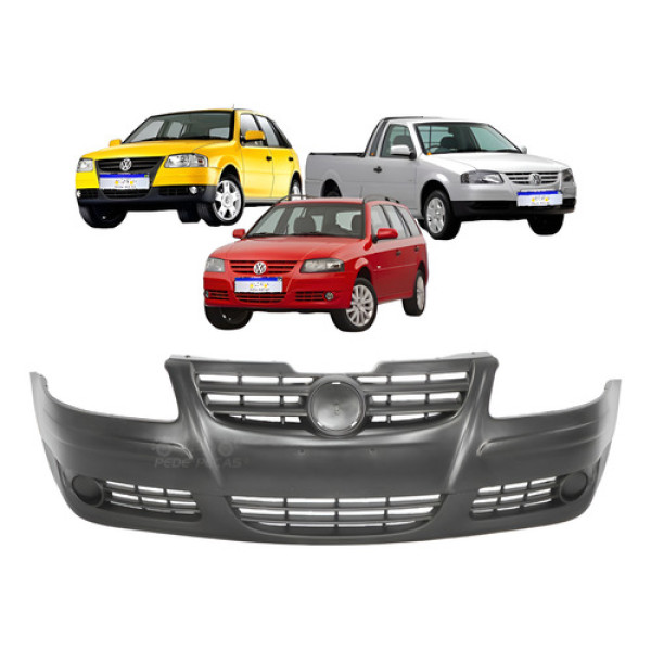 Parachoque Gol Saveiro Parati G4 2006 2007 2009 2010 A 2014 Preto