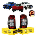 Par Lanterna L200 Triton Sport 2021 2022 2023 A 2025 Sem Led Ambos Lados Vermelho