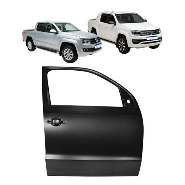 Porta Dianteira Volkswagen Amarok 2010 A 2025 Direita Novo Preto Direito Dianteira