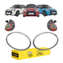 Par Moldura Aro Farol Mini Cooper F55 F56 2014 15 16 A 2020