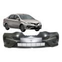 Parachoque Etios Hatch Sedan X Xls Xs Platinum 2017 A 2021 Preto