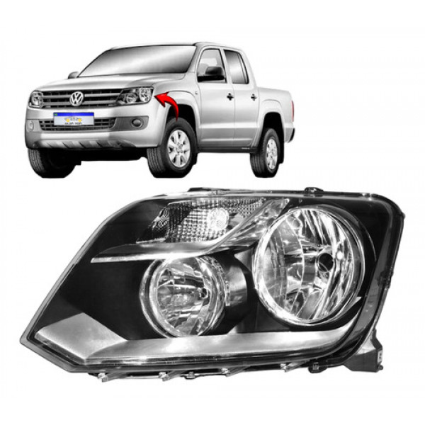Farol Vw Amarok 2010 2011 2012 2013 2014 2015 2016 Novo L.e