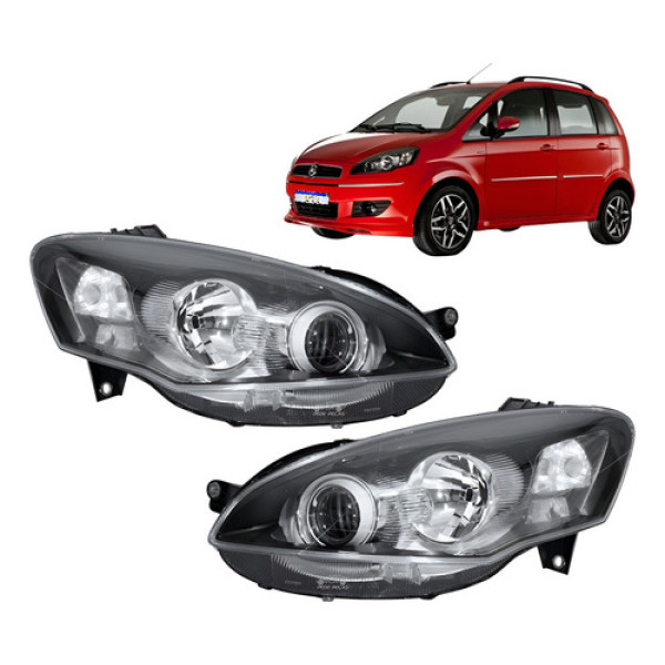 Farol Fiat Idea 2010 A 2016 Sporting Adventure Attractive Farol Fiat Idea 2010 A 2016 Sporting Adventure Attractive