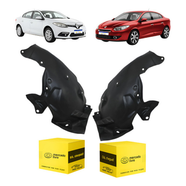 Par Parabarro Dianteiro Posterior Fluence 2010 A 2018