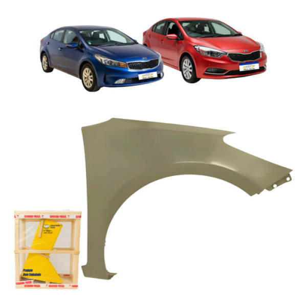 Paralama Kia Cerato Sx 2014 2015 2016 2017 2018 2019 Direito