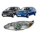 Farol Ford New Fiesta 2011 2012 2013 Lado Direito Mexicano