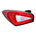Lanterna Sinaleira Fiat Cronos 2018 A 2026 C/led Cristal Ld Direito/passageiro Vermelho