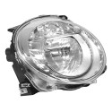 Farol Fiat 500 2008 2009 2010 2011 2012 A 2015 Superior Ld