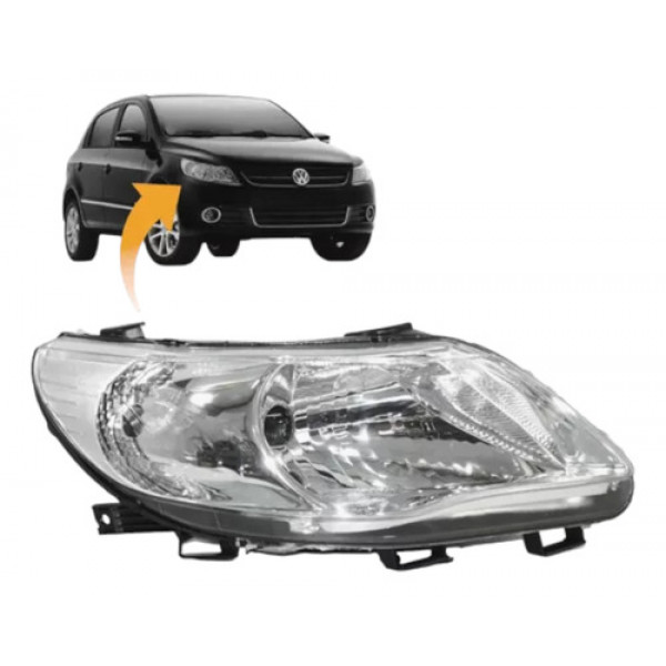 Farol Gol Voyage Saveiro G5 2009 2010 2011 2012 Simples Ld
