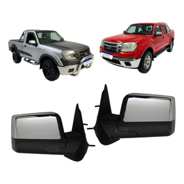 Retrovisor Ford Ranger 2009 A 2012 Xlt Xl Xls Par Manual