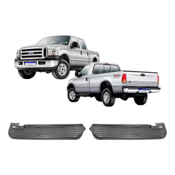 Par Pisante Parachoque Traseiro F250 1998 1999 2000 A 2011