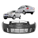 Parachoque Dianteiro Ford Fiesta 2008 2009 2010 Novo Preto