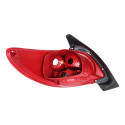 Lanterna Peugeot 207 Hatch 2008 2009 A 2015 Grade Cromada Ld Direito/passageiro Vermelho
