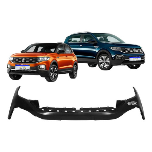 Parachoque Volkswagen T-cross 2019 2020 A 2024 S/furo Sensor