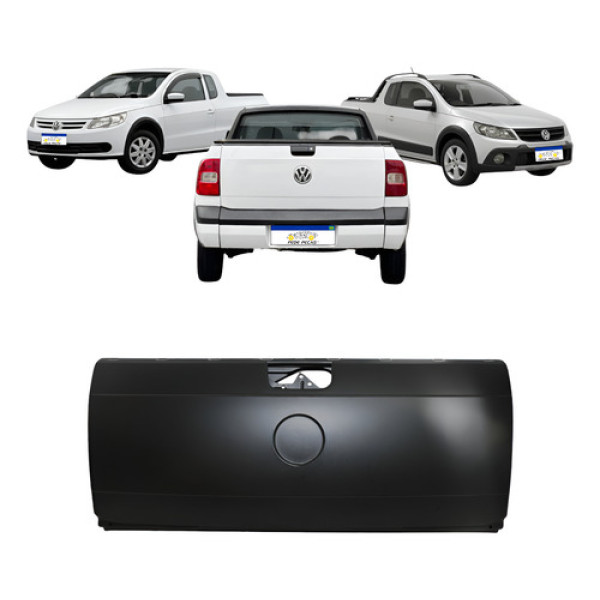 Tampa Traseira Vw Saveiro G5 2009 A 2012 2 Furos Martelinho Preto Tampa Traseira Vw Saveiro G5 2009 A 2012 2 Furos Martelinho Preto