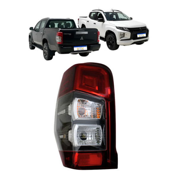 Lanterna Esquerda S/led L200 Triton Sport 2021 2022 A 2025 Esquerdo Vermelho
