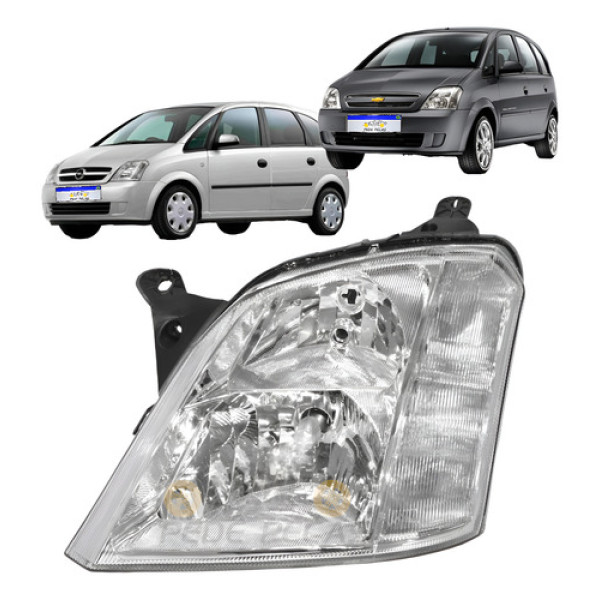 Farol Meriva 2003 2004 2005 2006 2007 2008 2009 10 11 12 Le Esquerdo