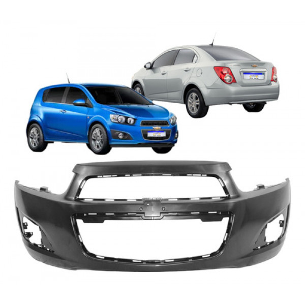 Parachoque Chevrolet Sonic 2012 2013 2014 Novo