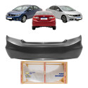 Parachoque Traseiro Honda Civic G9 2012 2013 2014 2015 2016