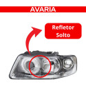 Farol Audi A3 1999 00 01 02 03 04 05 2006 C/avaria Esquerdo Esquerdo/motorista