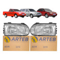 Par Farol Vw Gol 1995 1996 1997 1998 1999 Cromado Arteb