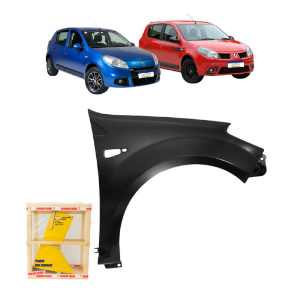 Paralama Sandero 2007 2008 2009 2010 2011 2012 2013 2014