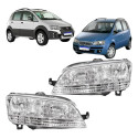 Par Farol Fiat Idea 2006 2007 2008 2009 2010 Novo - Ambos Lados