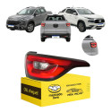 Lanterna Traseira Direita Fiat Toro 2016 A 2025 C/ Led Novo  Direito/passageiro Direito