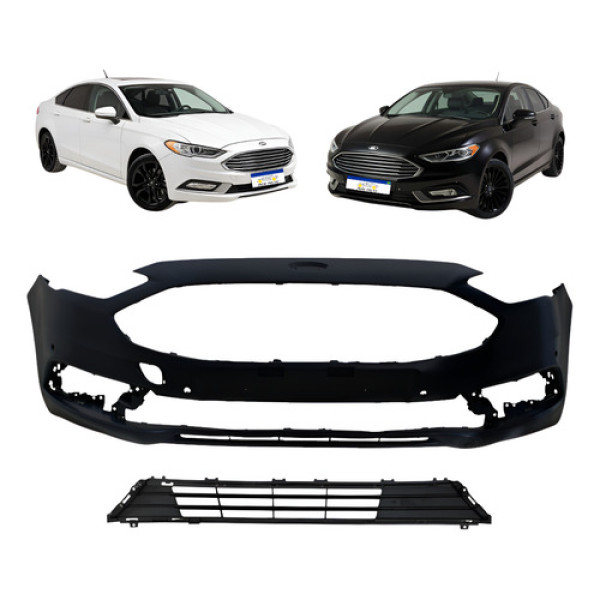 Parachoque Dianteiro Grade Inferior Ford Fusion 2016 A 2019