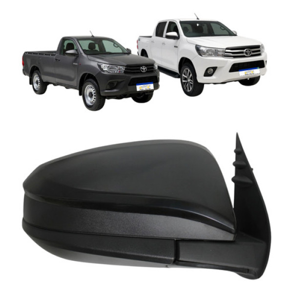 Retrovisor Manual Direito Toyota Hilux Sw4 2016 A 2025 Novo