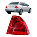 Par Lanterna Peugeot 307 Sedan 2007 2008 2009 2010 2011 2012 Ambos Lados Vermelho