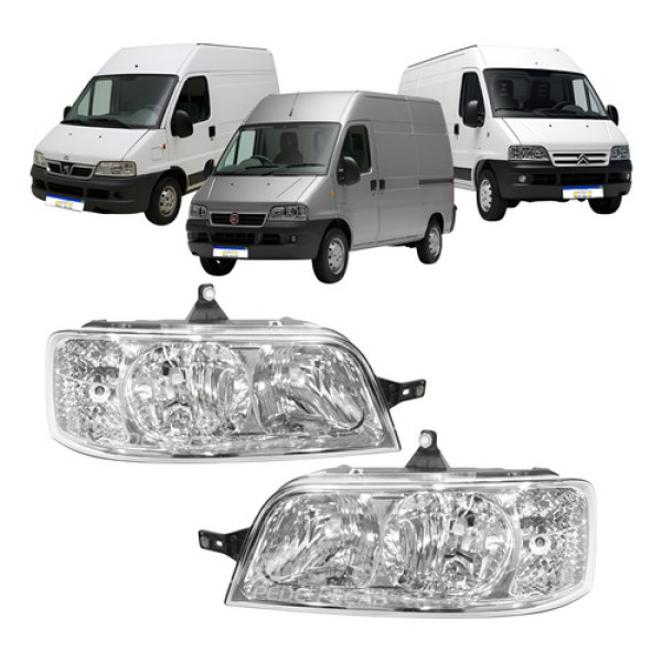 Farol Ducato Jumper Boxer 2007 2008 2009 2010 A 2016 Novo
