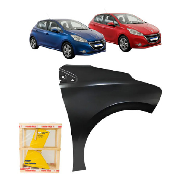 Paralama Peugeot 208 2013 2016 2018 2019 A 2020 Allure Ld