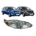 Farol Ford New Fiesta 2011 2012 2013 Lado Direito Mexicano