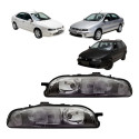 Par Farol Fiat Marea 1998 1999 A 2007 Fumê Elétrico S/ Motor