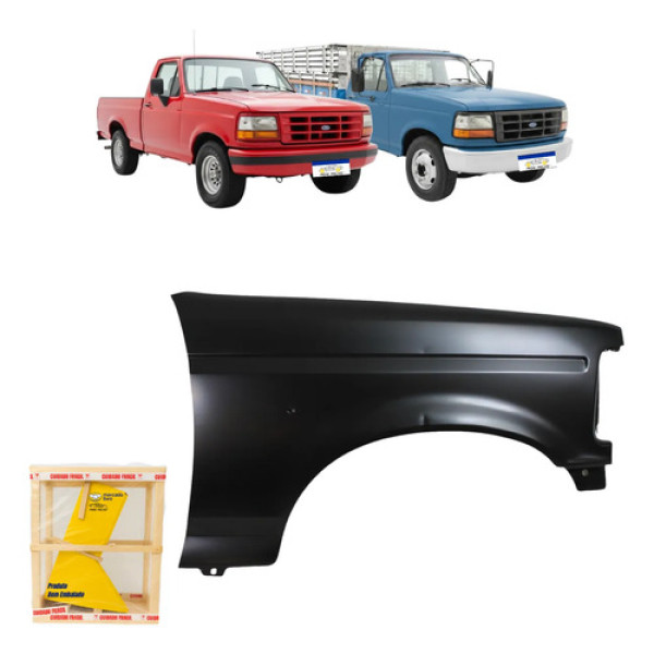Paralama Ford F-1000 F-4000 Xl Xlt 1996 97 1998 C/avaria L.d